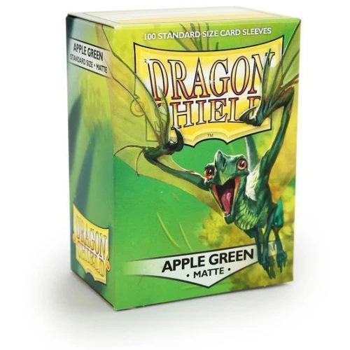 Протекторы Dragon Shield матовые Apple Green (100 шт.)