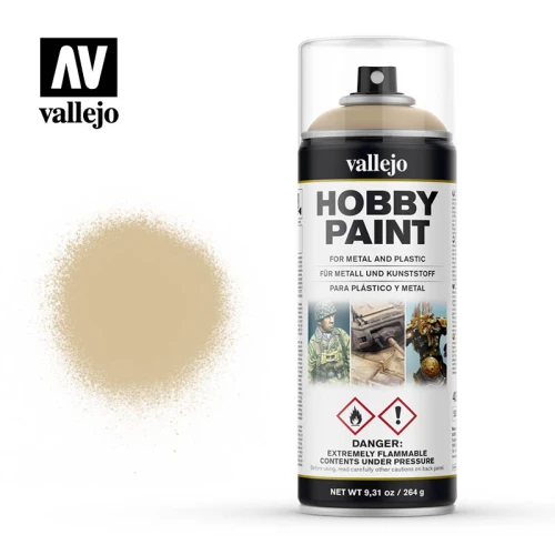Аэрозольная грунтовка Vallejo серии Aerosol - Bone White 28013 (400 мл) Аэрозольная грунтовка Vallejo серии Aerosol - Bone White 28013 (400 мл)