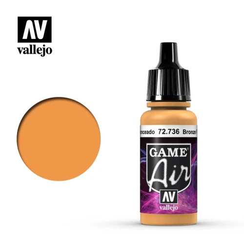 Краска Vallejo серии Game Air - Bronze Fleshtone 72736 (17 мл) Краска Vallejo серии Game Air - Bronze Fleshtone 72736 (17 мл)