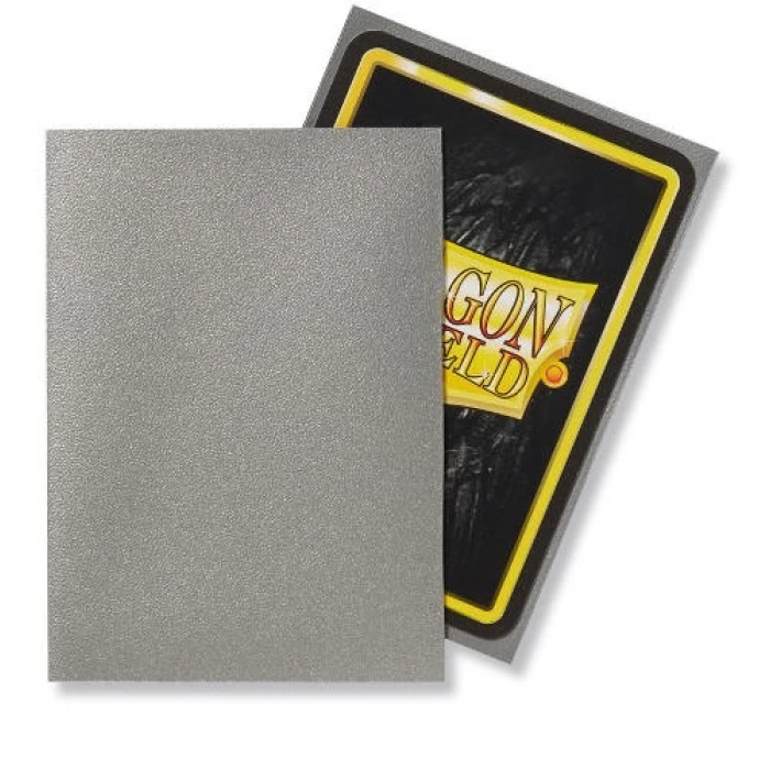 Протекторы Dragon Shield матовые Silver (100 шт.)