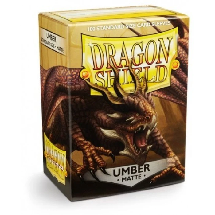 Протекторы Dragon Shield матовые Umber (100 шт.)