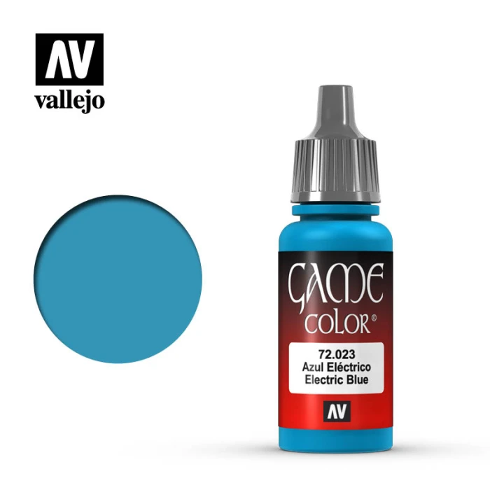 Краска Vallejo серии Game Color - Electric Blue 72023 (17 мл)