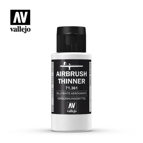 Краска Vallejo серии Model Color - Airbrush Thinner 71361, техническая (60 мл) Краска Vallejo серии Model Color - Airbrush Thinner 71361, техническая (60 мл)