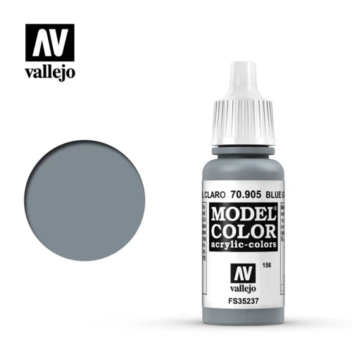 Краска Vallejo серии Model Color - Blue Grey Pale 70905, матовая (17 мл) Краска Vallejo серии Model Color - Blue Grey Pale 70905, матовая (17 мл)