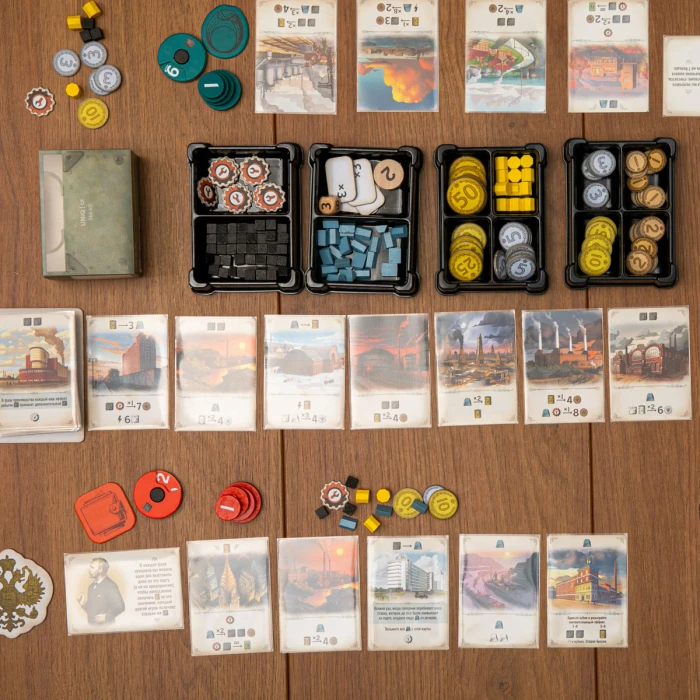 Органайзер для настольной игры "Индустрия + доп. Интербеллум"