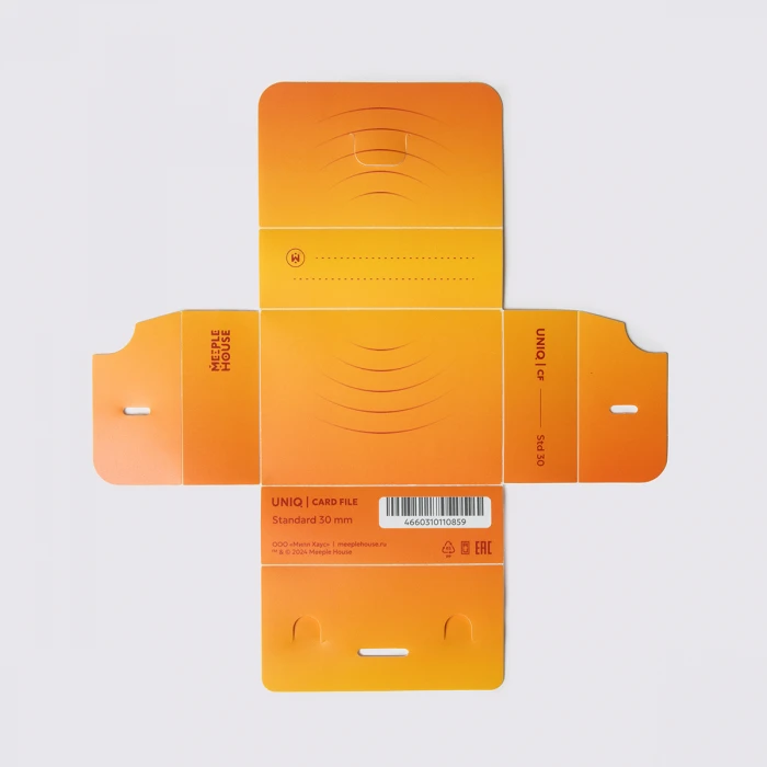 UCF Standard Flexible 30 мм. Картотека для стандартных карт (80 карт). Набор из 10 шт.