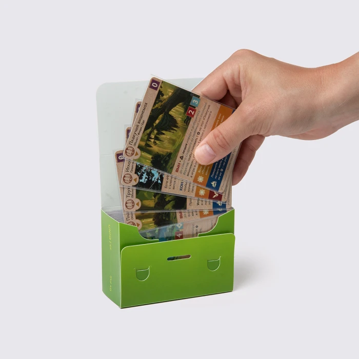 UCF Standard Flexible 40 мм. Картотека для стандартных карт (100 карт). Набор из 10 шт.