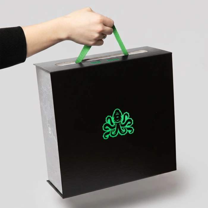 Uniqbox чемодан-органайзер зеленый