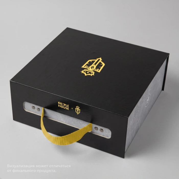 Uniqbox чемодан-органайзер желтый