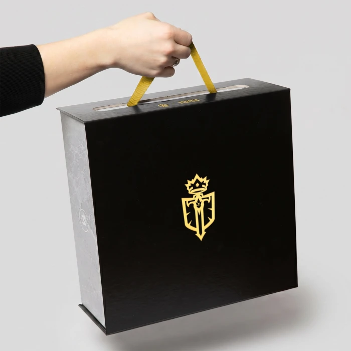 Uniqbox чемодан-органайзер желтый