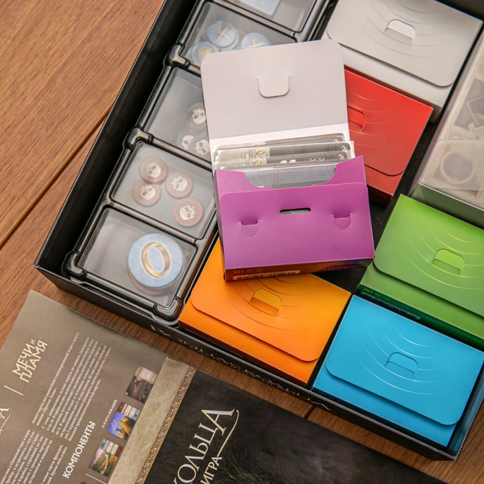 Органайзер для Карточная Война Кольца + дополнения: Против Тьмы, Мечи и Пламя