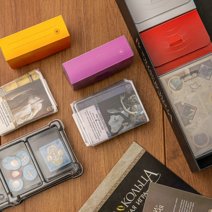 Органайзер для Карточная Война Кольца + дополнения: Против Тьмы, Мечи и Пламя