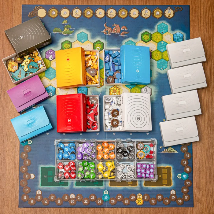 Органайзер для игры Загадочные существа с дополнениями