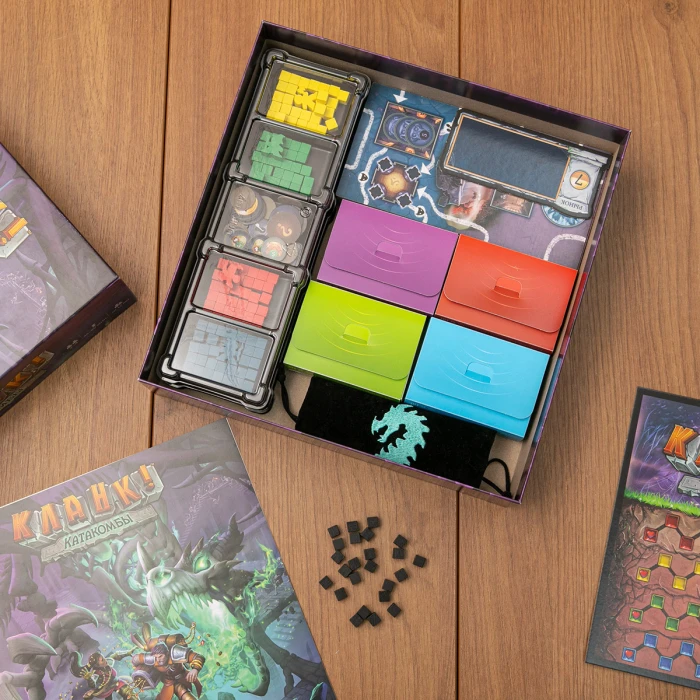 Органайзер для игры  Кланк! Катакомбы