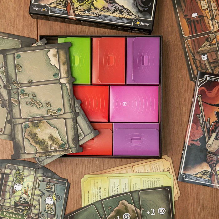 Органайзер для игры Роанок : Охота на ведьм с дополнениями