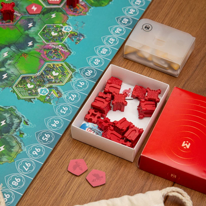 Органайзер для настольной игры Возрождение (Версия с мешочками)