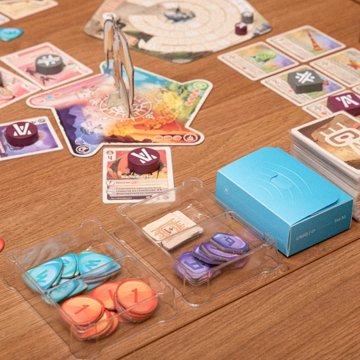 Органайзер для настольной игры Долина Вечности + доп. Артефакты