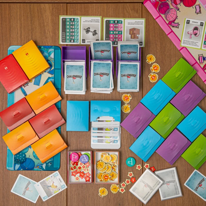 Органайзер для игры "Challengers! Команда мечты + Пляжный кубок"