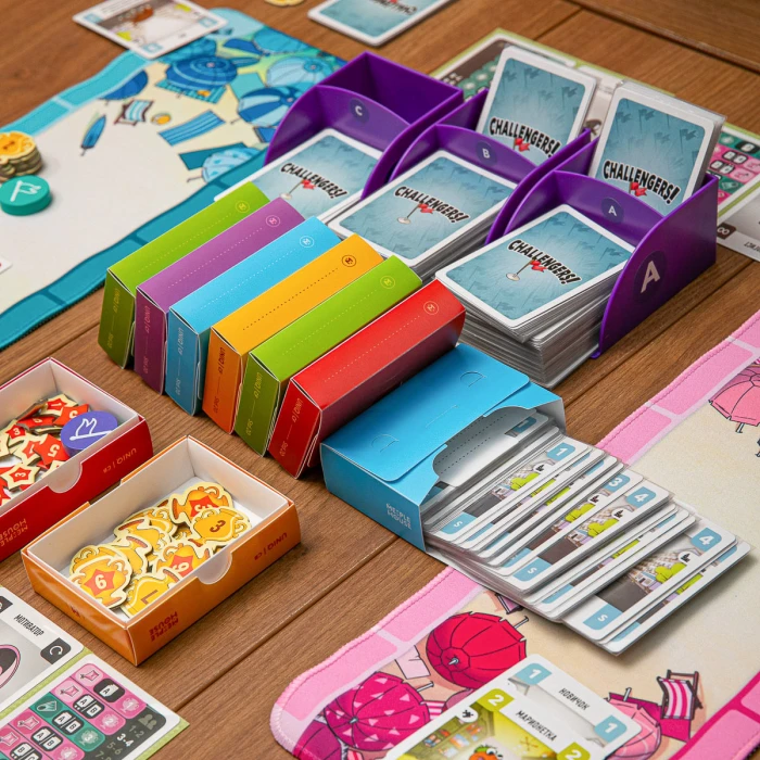 Органайзер для игры "Challengers! Команда мечты + Пляжный кубок"