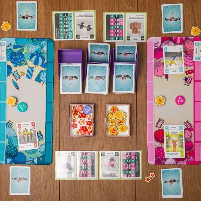 Органайзер для игры "Challengers! Команда мечты + Пляжный кубок"
