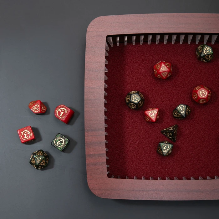 Uniq Dice Tray серия Soft Sound Махагон Uniq Dice Tray серия Soft Sound Махагон
