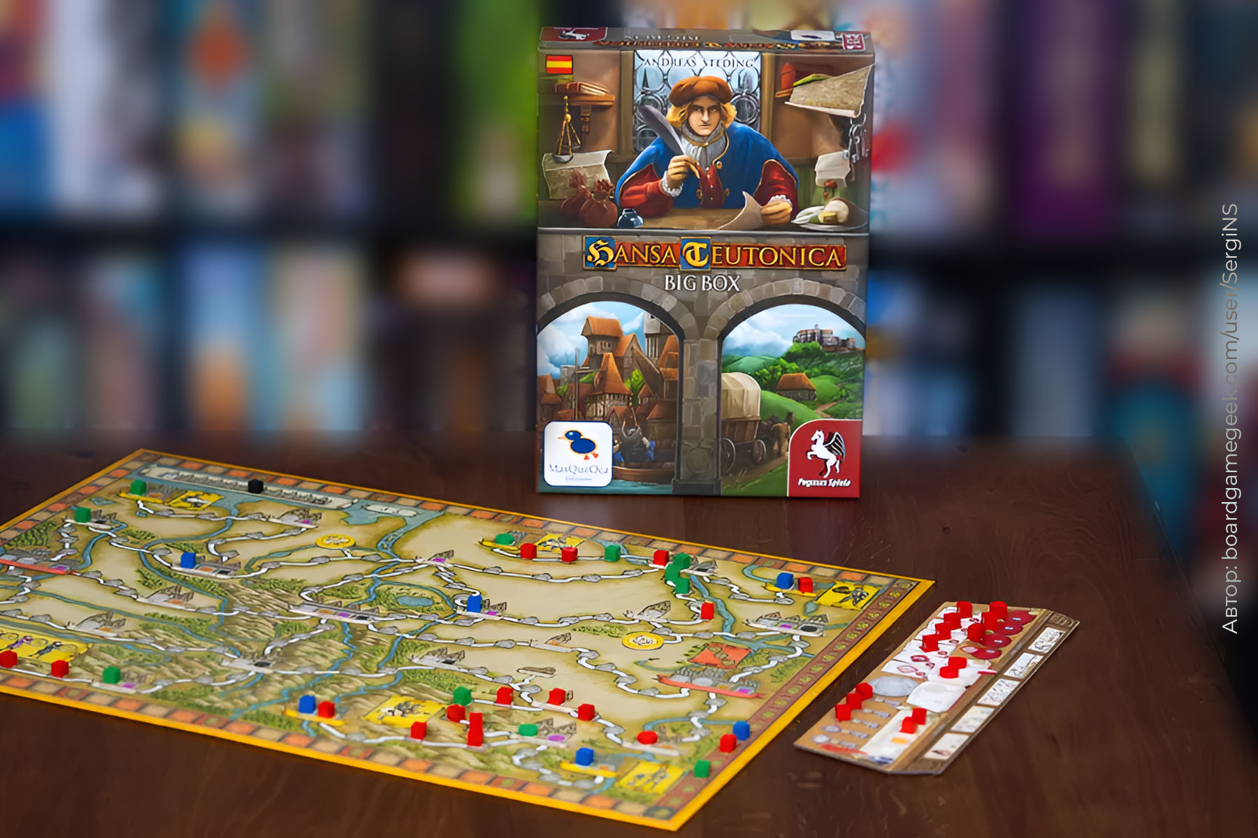 Полное издание настольной игры «Ганзейский союз»