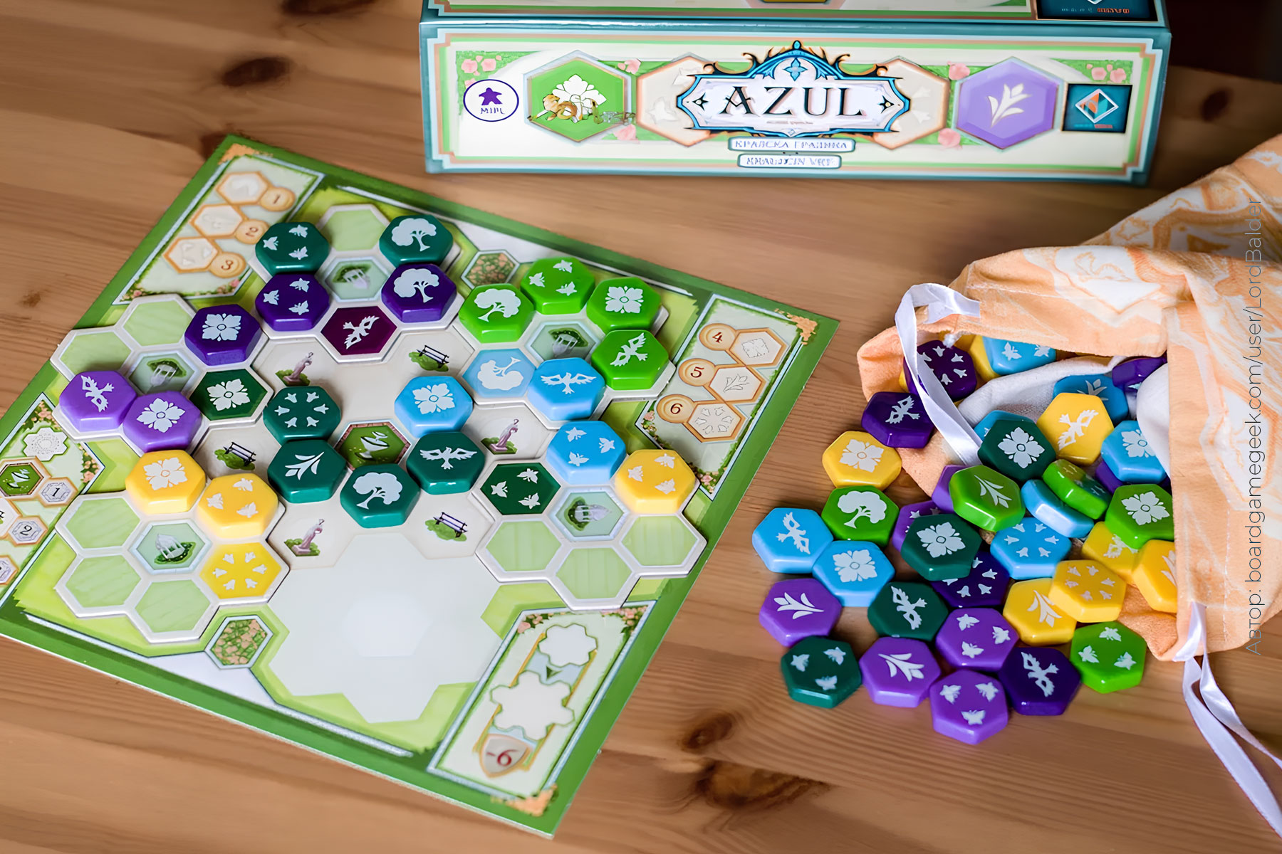 Настольная игра «Азул. Сад королевы» – купить в Meeple House