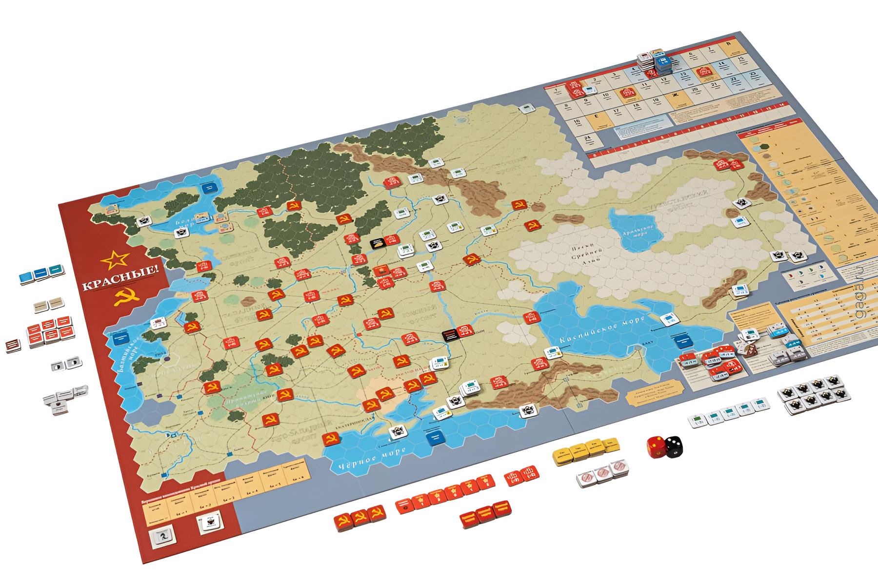 Настольная игра «Красные!» – купить в Meeple House