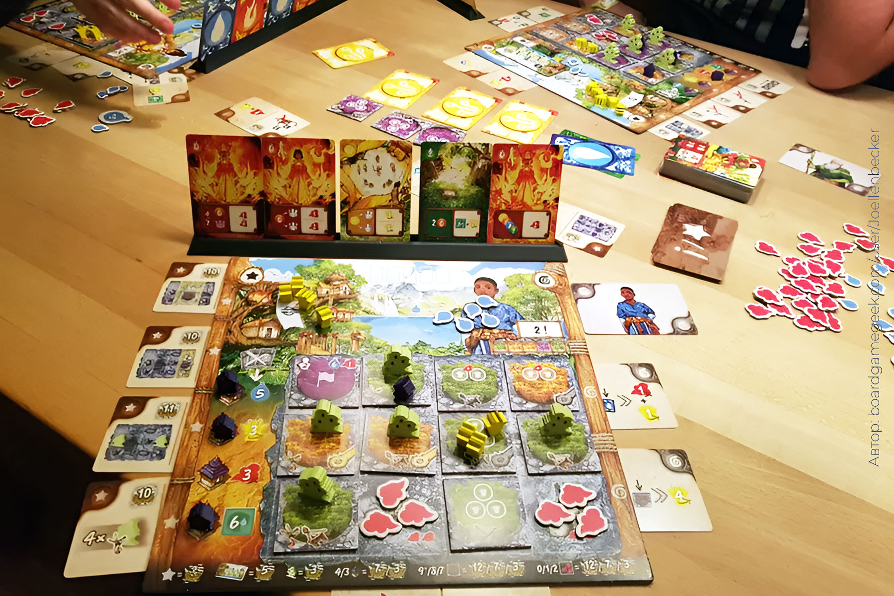 Планшет настольной игры «Племена ветра»