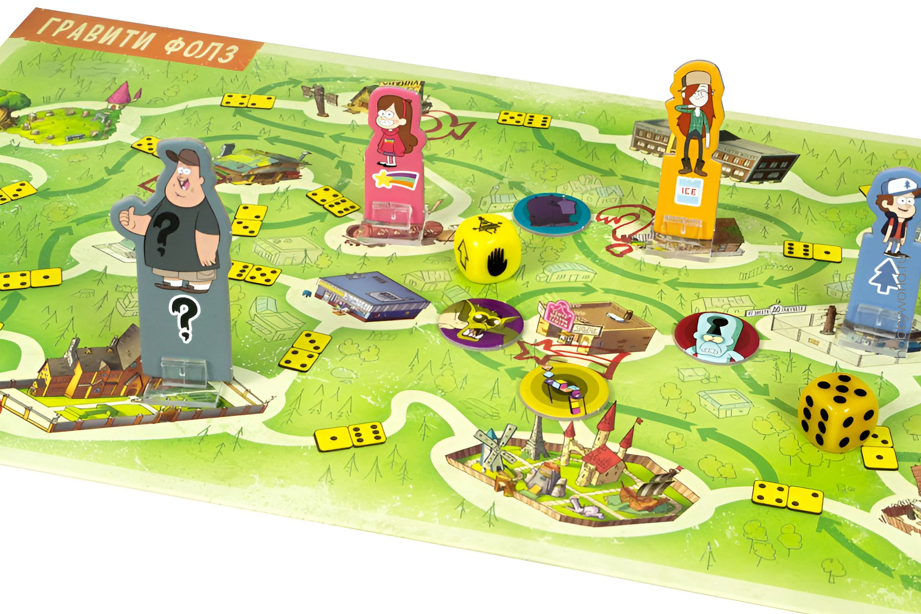 Настольная игра «Гравити Фолз: Бесконечное лето» – купить в Meeple House
