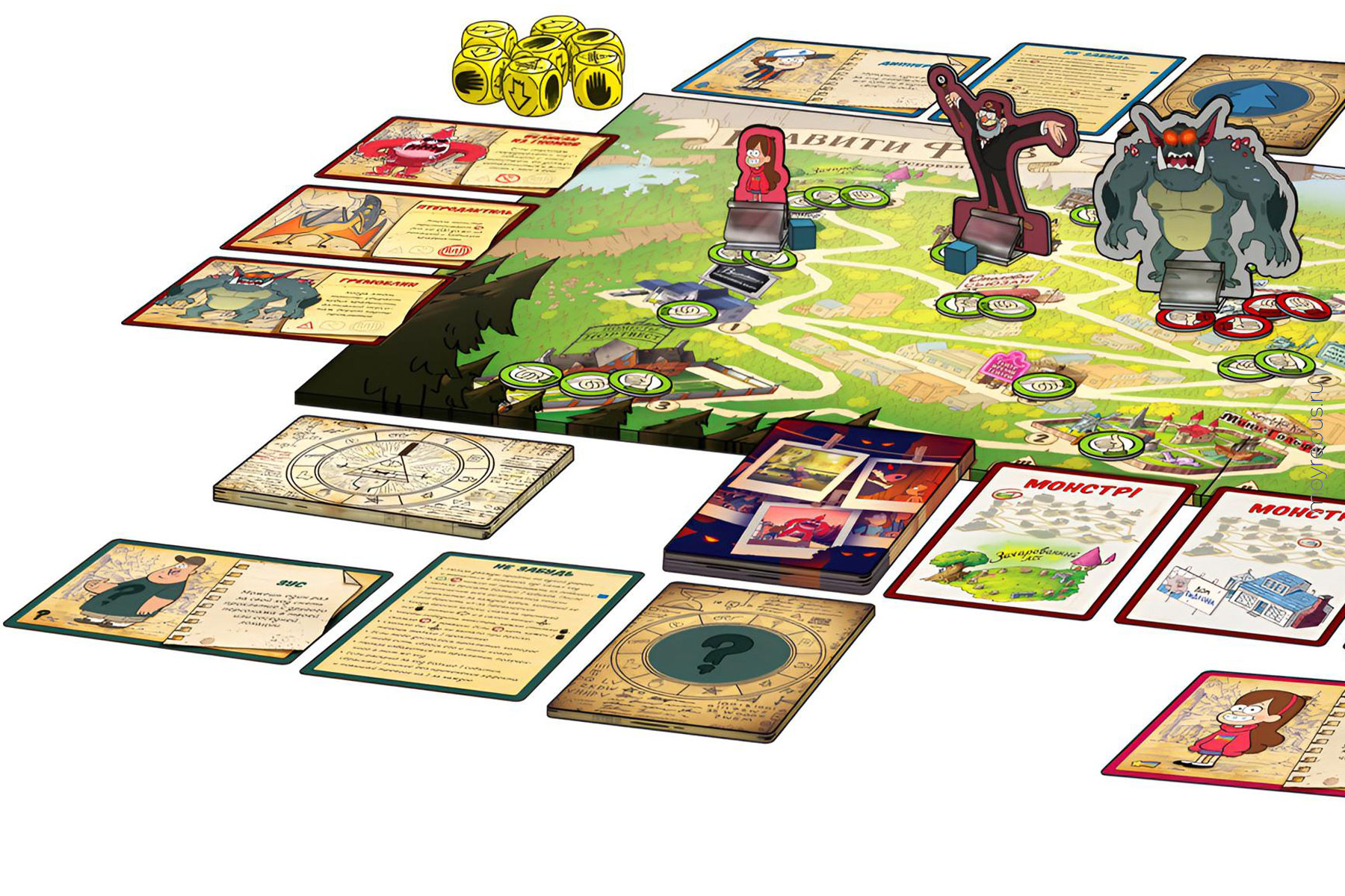 Настольная игра «Гравити Фолз» – купить в Meeple House