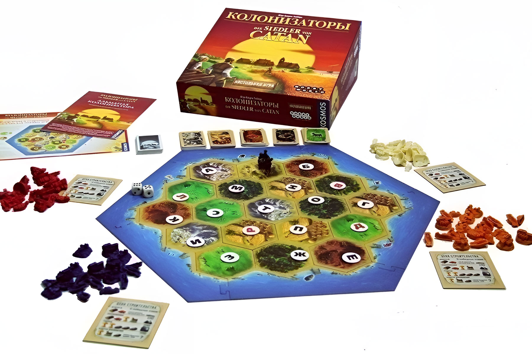 Настольная игра «Колонизаторы» – купить в Meeple House