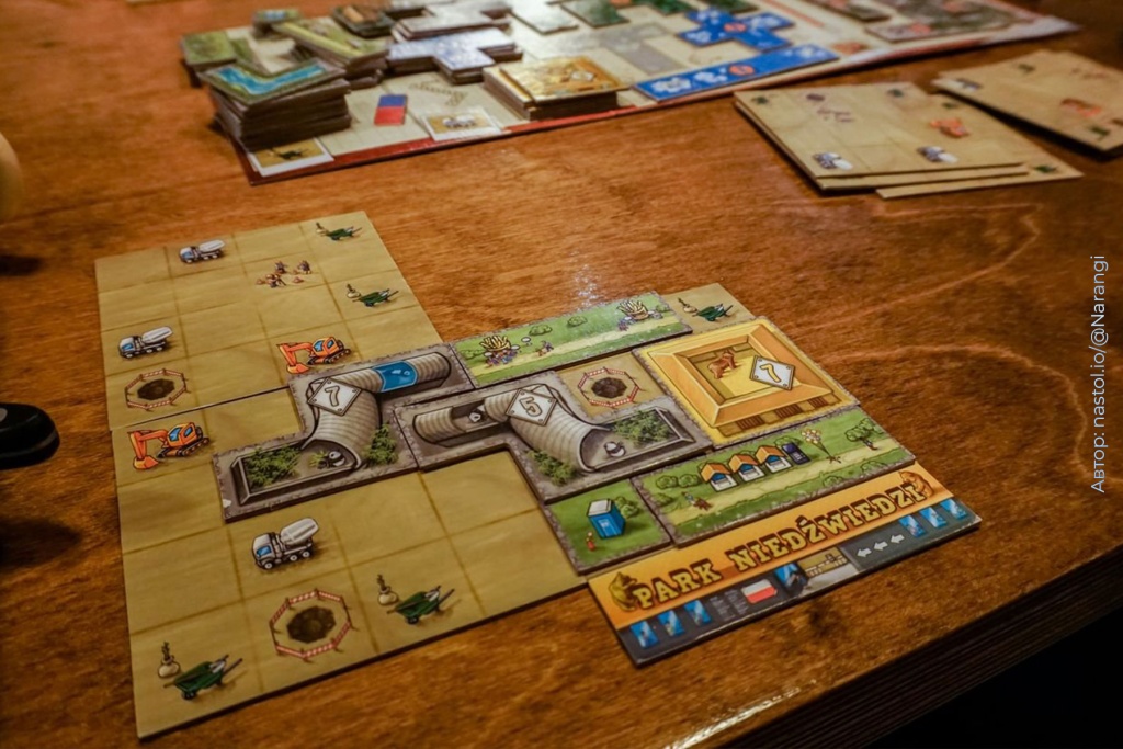 Настольная игра «Медвежий парк»