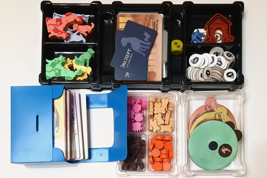 Органайзер для игры «Прогулки с собаками» от Meeple House