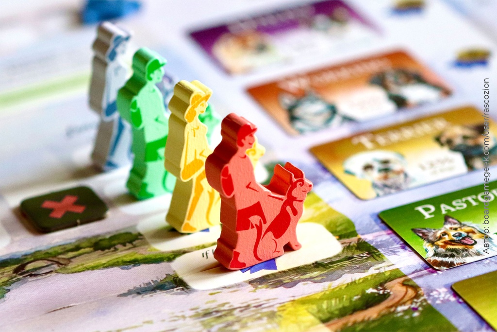 Настольная игра Прогулки с собаками
