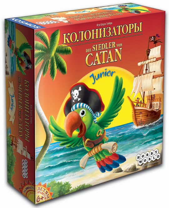 Культовая настолка Колонизаторы Junior