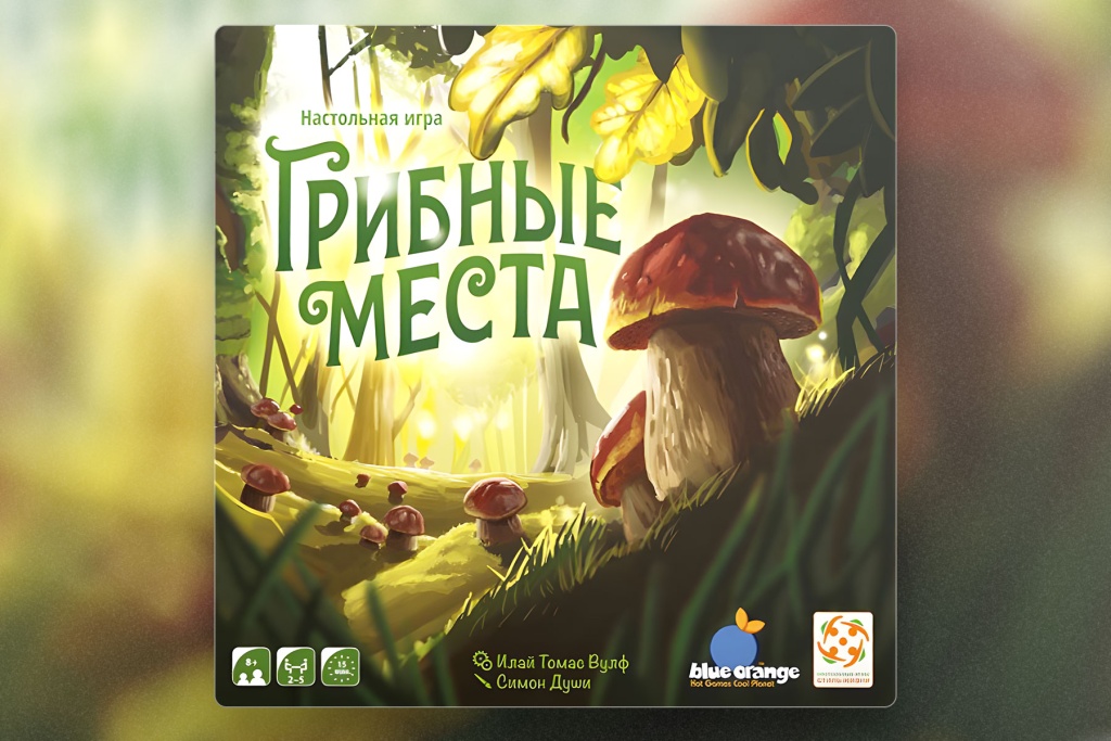 Топ-5 настольных игр для летних каникул. Грибные места